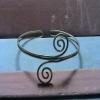 Sterling Silver spiral arm band braclet