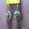 Moonstone & silver earrings