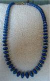 lapis and gold necklace